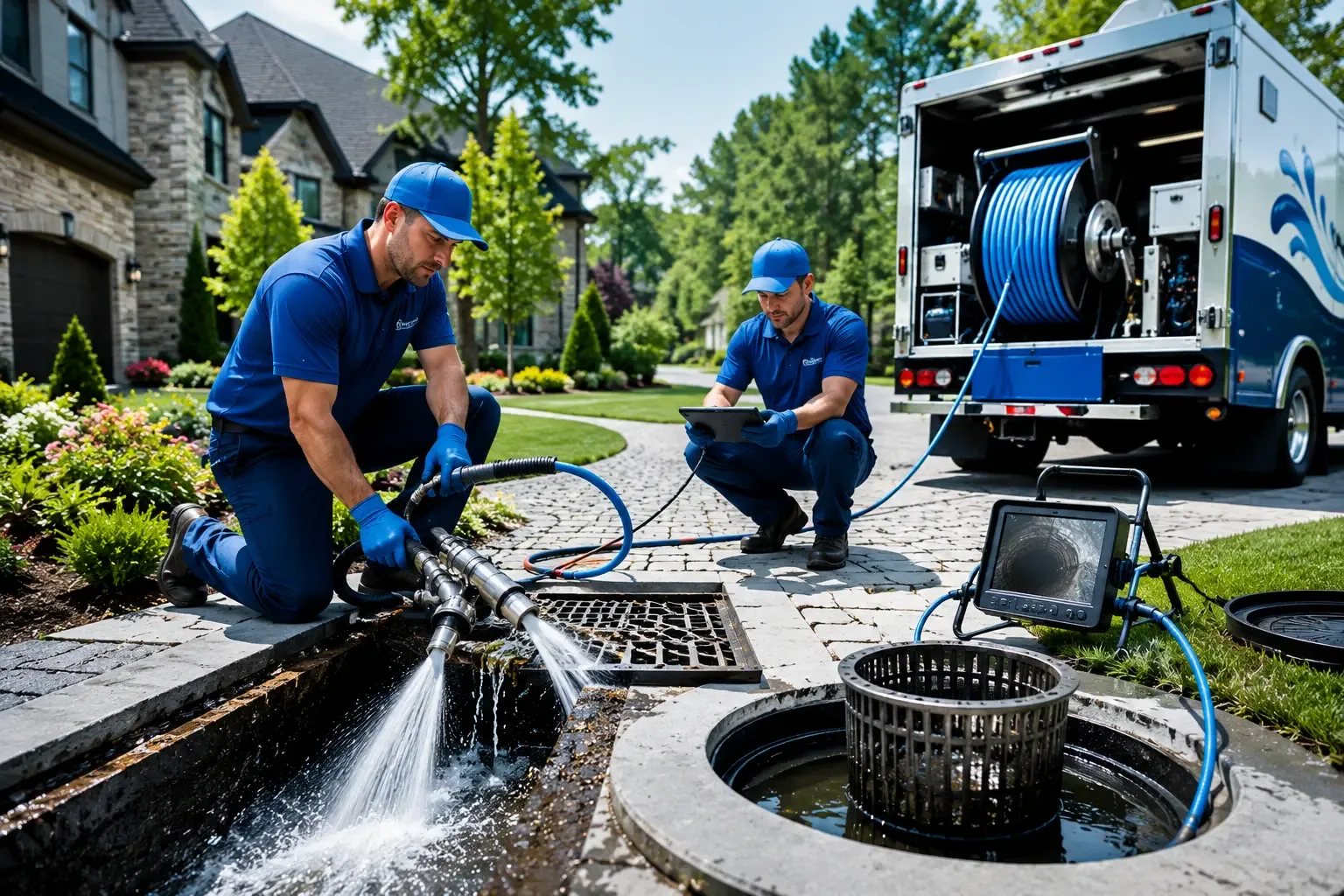 Local outdoor drain cleaning professionals in Eldena, IL