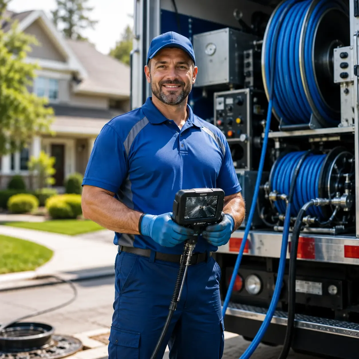 Local outdoor drain cleaning specialists in Eldena, IL